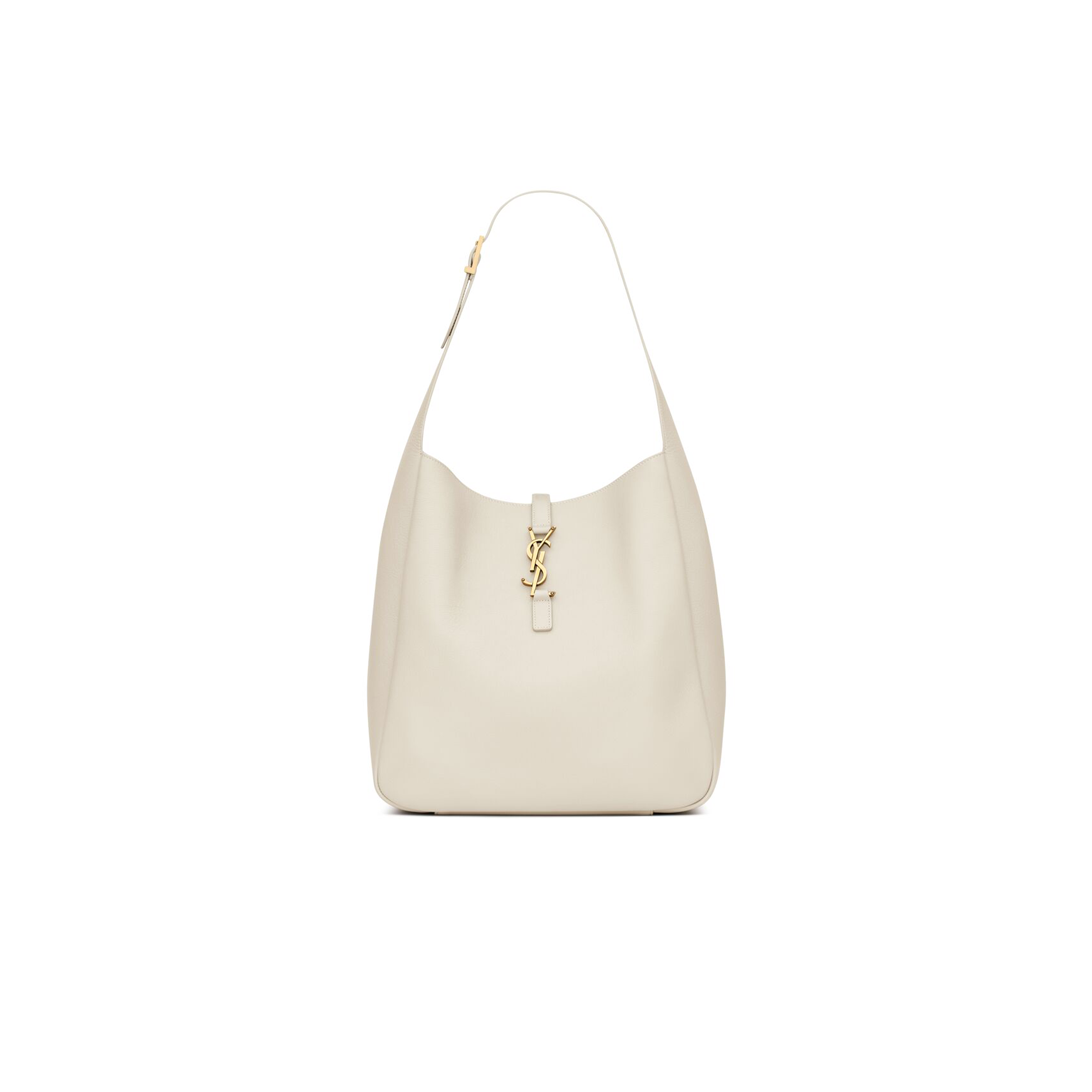 YSL LE 5 À 7 SUPPLE LARGE IN GRAINED LEATHER 753837AAAUQ9207 (30*31*13cm)